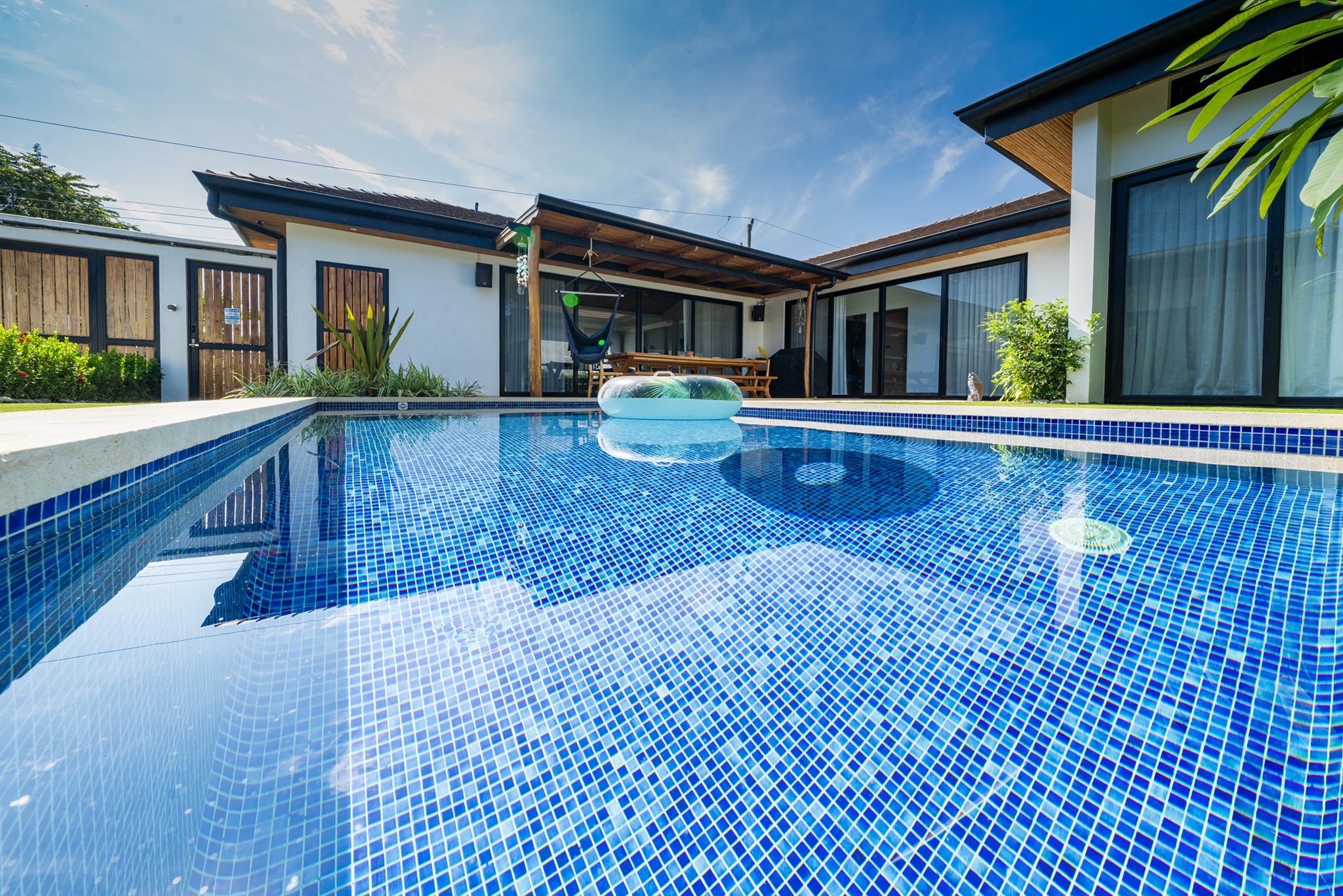 Pool — mosaic tile close-up